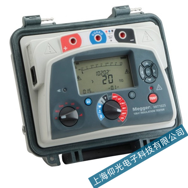 ����MEGGER���y(c��)ԇ�xMIT1025���ϾS��̎������